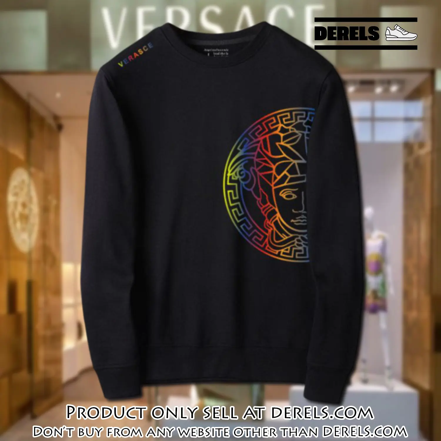 Versace luxury ugly sweater for winter lzu1422 dr3003745